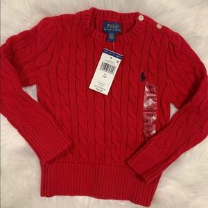 Toddler Ralph Lauren Polo Sweater